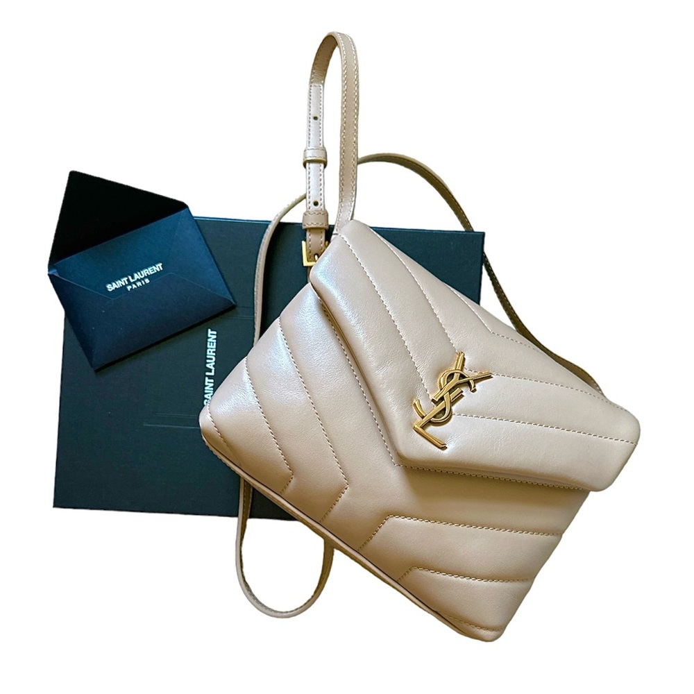 YSL Saint Laurent Toy Loulou Quilted Leather Bag